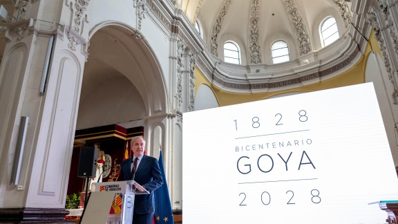 Azcón pide al Gobierno de Sánchez sumarse al Bicentenario de Goya creando una Comisión Nacional