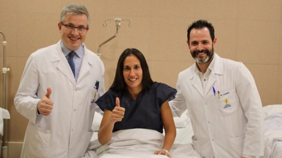 Mapi Sánchez Alayeto, operada con éxito de su lesión