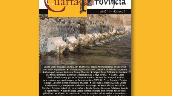 La revista Cuarta Provincia y las piedras de Bílbilis en Calatayud