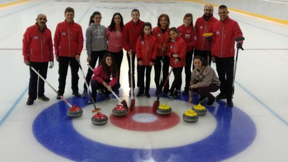 El mejor curling español vuelve a Jaca