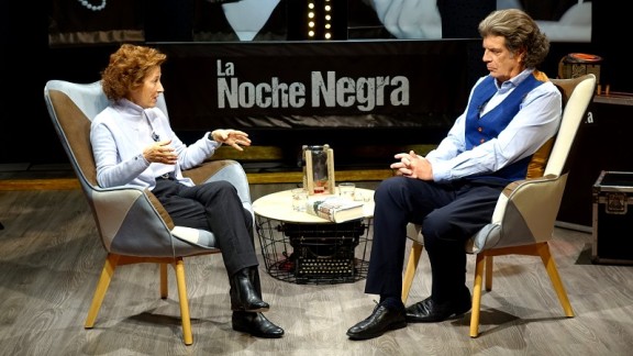 Aragón TV estrena ‘La Noche Negra’, con Julia Navarro como invitada