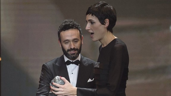 Rodrigo Sorogoyen e Isabel Peña, Premio Ciudad de Huesca ‘Carlos Saura’