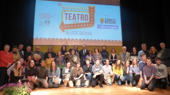 Alanbike Teatroa, mejor grupo de la Muestra de Teatro Amateur de Biescas