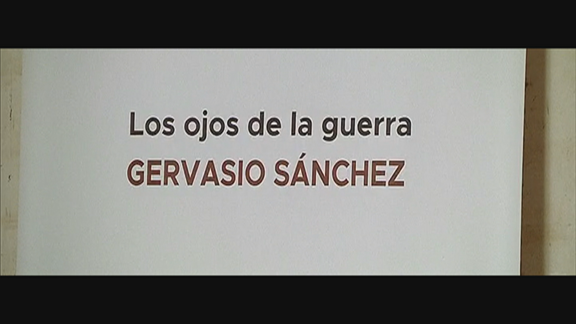 La guerra regresa 80 años después a Belchite con la exposición de Gervasio Sanchez