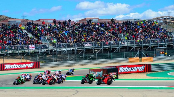 Comienza la cuenta atrás para que el mundial de Superbikes aterrice en Aragón