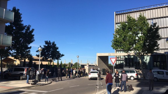 Los detenidos en la 'Operación Oikos' ya declaran en Huesca
