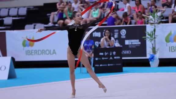 Doblete aragonés en el Campeonato de España de gimnasia rítmica