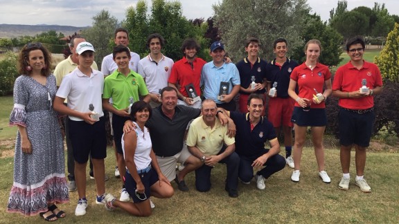 Jaime Sanz y Juan Carlos García, campeones de Aragón de golf por parejas
