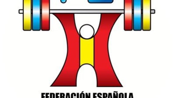 Jenifer Aroca, Federico Santana y Raul Uson en el campeonato de España de halterofilia