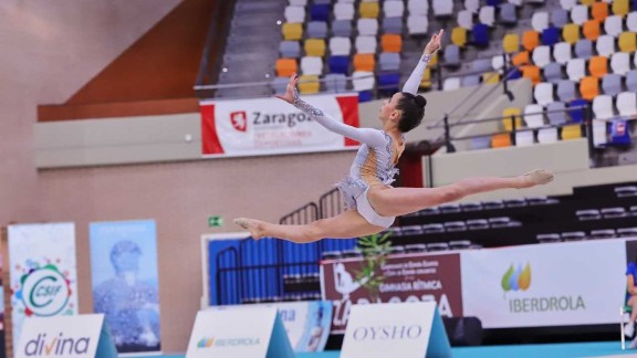 Aragón se lleva cuatro medallas en el nacional de gimnasia rítmica