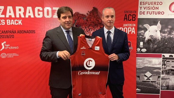 Benito: “Basket Zaragoza es un proyecto rentable para la ciudad y para Aragón”