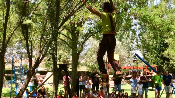 Circo para todos los públicos en la tercera edición del festival 'Tardienta al fresco'