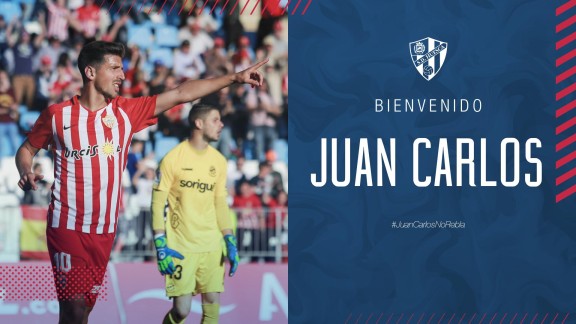 La SD Huesca ficha al mediapunta Juan Carlos Real