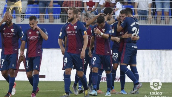 Dominio y nueva victoria de la SD Huesca (3-1)