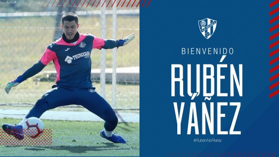 Rubén Yáñez, nuevo portero para la SD Huesca