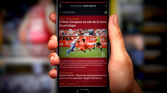 Nace la app de Aragón Deporte, todo el deporte aragonés en tu mano