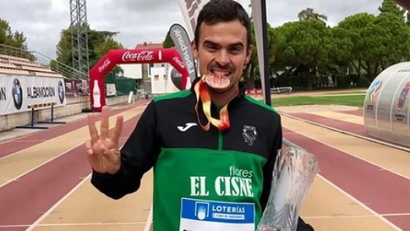 Alberto Puyuelo se consagra con el bronce en el Nacional de Maratón