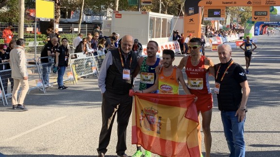 Toni Abadía, segundo español en el Medio Maratón de Valencia