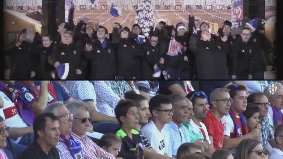 SD Huesca y Real Zaragoza felicitan la Navidad a sus aficionados