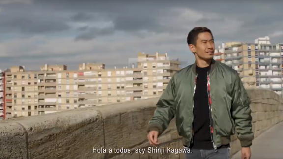 Kagawa y Okazaki, protagonistas en el videoclip de Turismo de Aragón