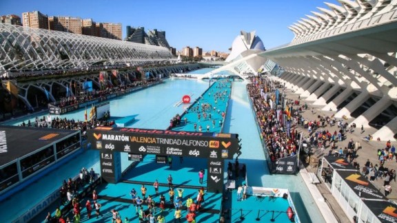 Los atletas aragoneses brillan en el Maratón y la 10k de Valencia