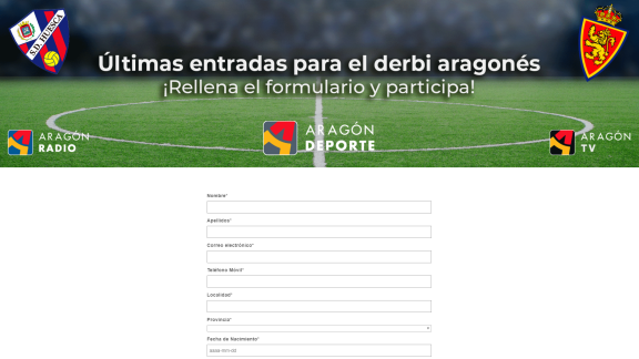 Aragón Deporte sortea las últimas entradas para el derbi aragonés
