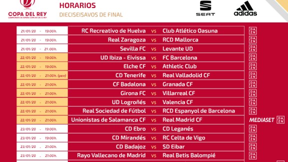 Horarios confirmados para el Real Zaragoza - Mallorca y  CD Ebro - Leganés