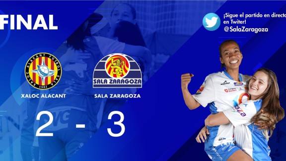 Sala Zaragoza se impone a Xaloc Alicante (2-3)