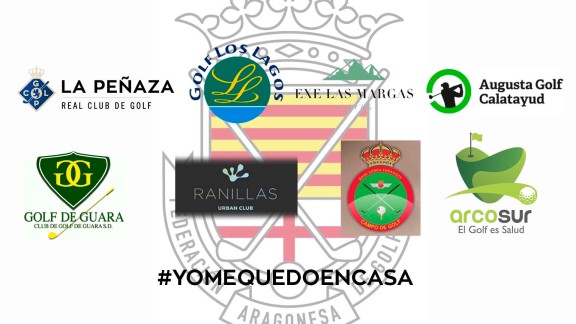 La Federación Aragonesa de Golf anuncia el cierre de todos los campos de la comunidad