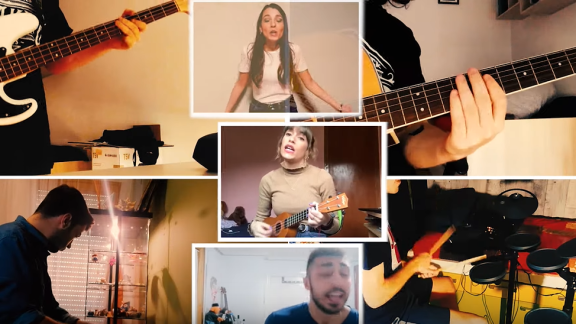 'Si estás tú #yomequedoencasa', la canción colaborativa que suena en el Actur
