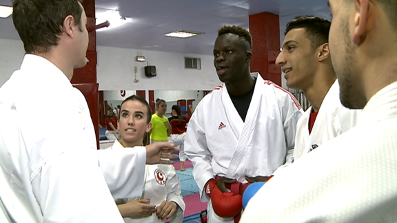 Los karatecas aragoneses con opciones de ser olímpicos ya piensan en 2021