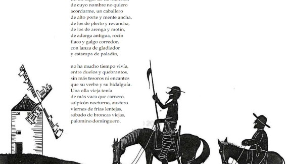El Quijote se pasa al verso