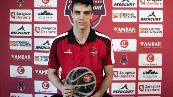 Carlos Alocén, mejor jugador joven de la Liga Endesa