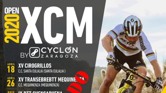La Federación Aragonesa de Ciclismo decide la suspensión definitiva del Open XCM, hasta 2021
