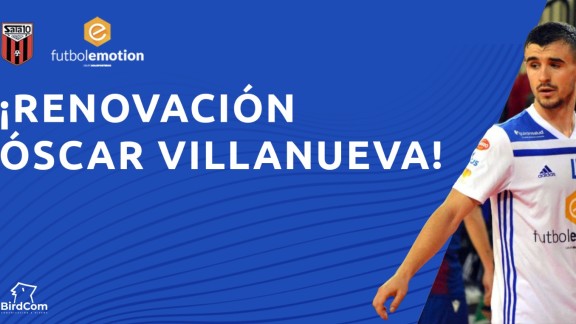Óscar Villanueva renueva por dos temporadas con Fútbol Emotion Zaragoza