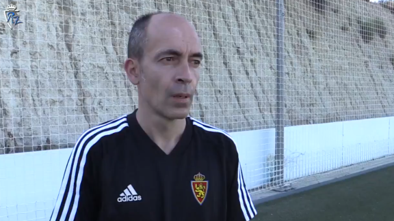 Javier Garcés: “Ahora solo hay que pensar en el partido y en el rival”