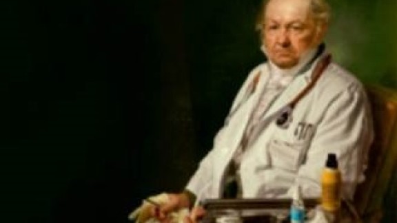 Fuendetodos estrena la muestra itinerante de Goya que viajará por hospitales
