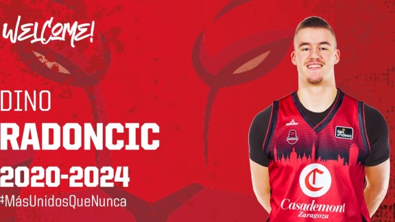 Casademont Zaragoza oficializa la llegada de Dino Radoncic