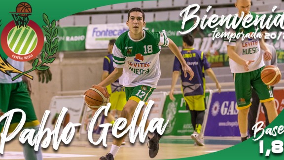 Pablo Gella pasa a formar parte del primer equipo de Levitec Huesca