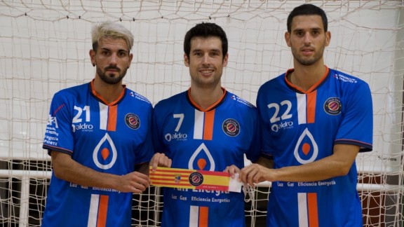 Juan Muniesa, Carlos García y Pablo Trasobares, capitanes del Full Energía Zaragoza