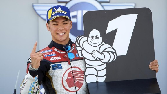 Nakagami se estrena en MotoGP y Lowes y Fernández repiten pole en Moto2 y Moto3