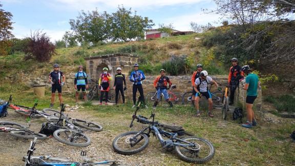 Reino de los Mallos Bike estrena su Ruta Redoladas en Biscarrués