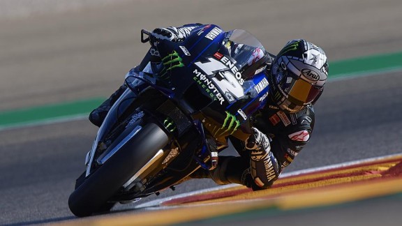 Maverick Viñales domina los primeros entrenamientos libres del Gran Premio de Aragón de MotoGP