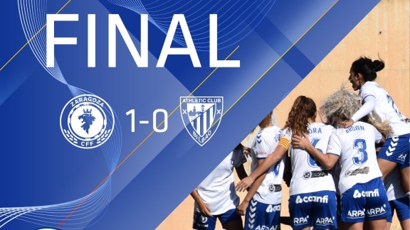 El Zaragoza CFF conquista una merecida victoria (1-0)