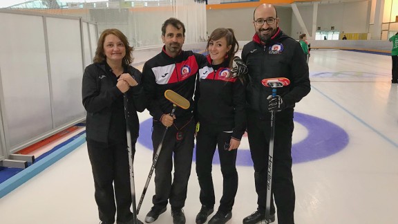 El Curling Club Hielo Jaca afronta el Campeonato de España Mixto