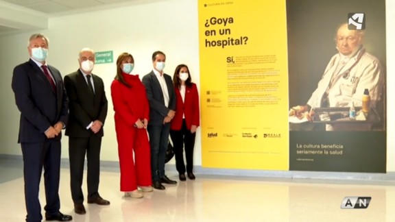 El Hospital Miguel Servet se suma al año Goya con una exposición
