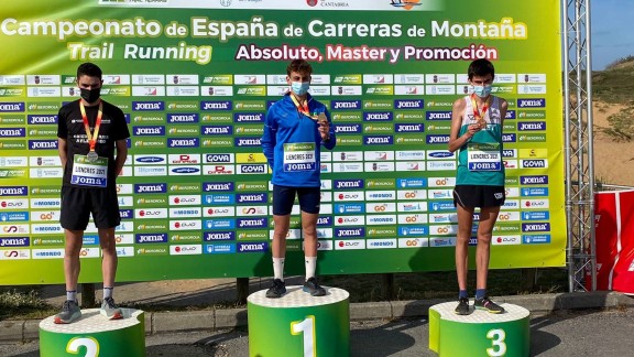 Álvaro Osanz, bronce en el Campeonato de España sub20 de Carreras de Montaña