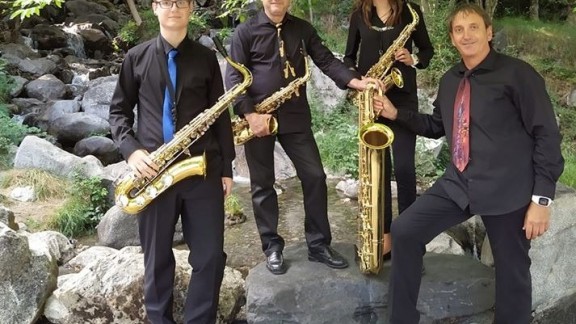 #ExtraPodcastAC El Cuarteto de saxofones 'Ciudad de Sabiñánigo'