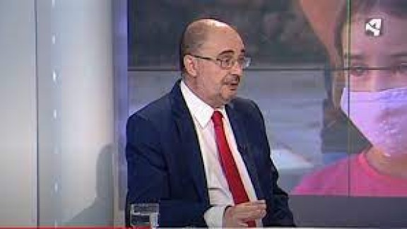Esta noche, entrevista al presidente de Aragón, Javier Lambán, en Aragón TV