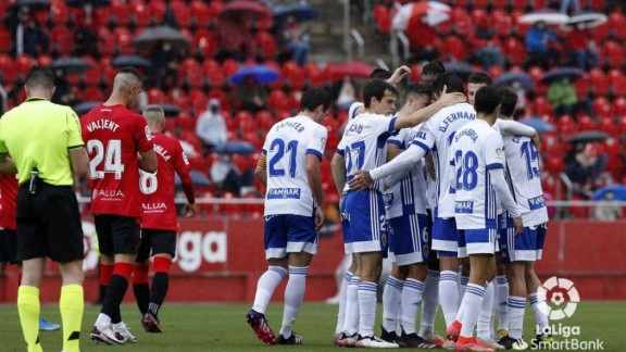 El Real Zaragoza cae en Mallorca en un partido de dos caras (2-1)
